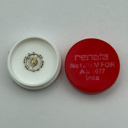 AS 1677 Balance Wheel Complete And Spring Inca Watch Movement Parts NOS