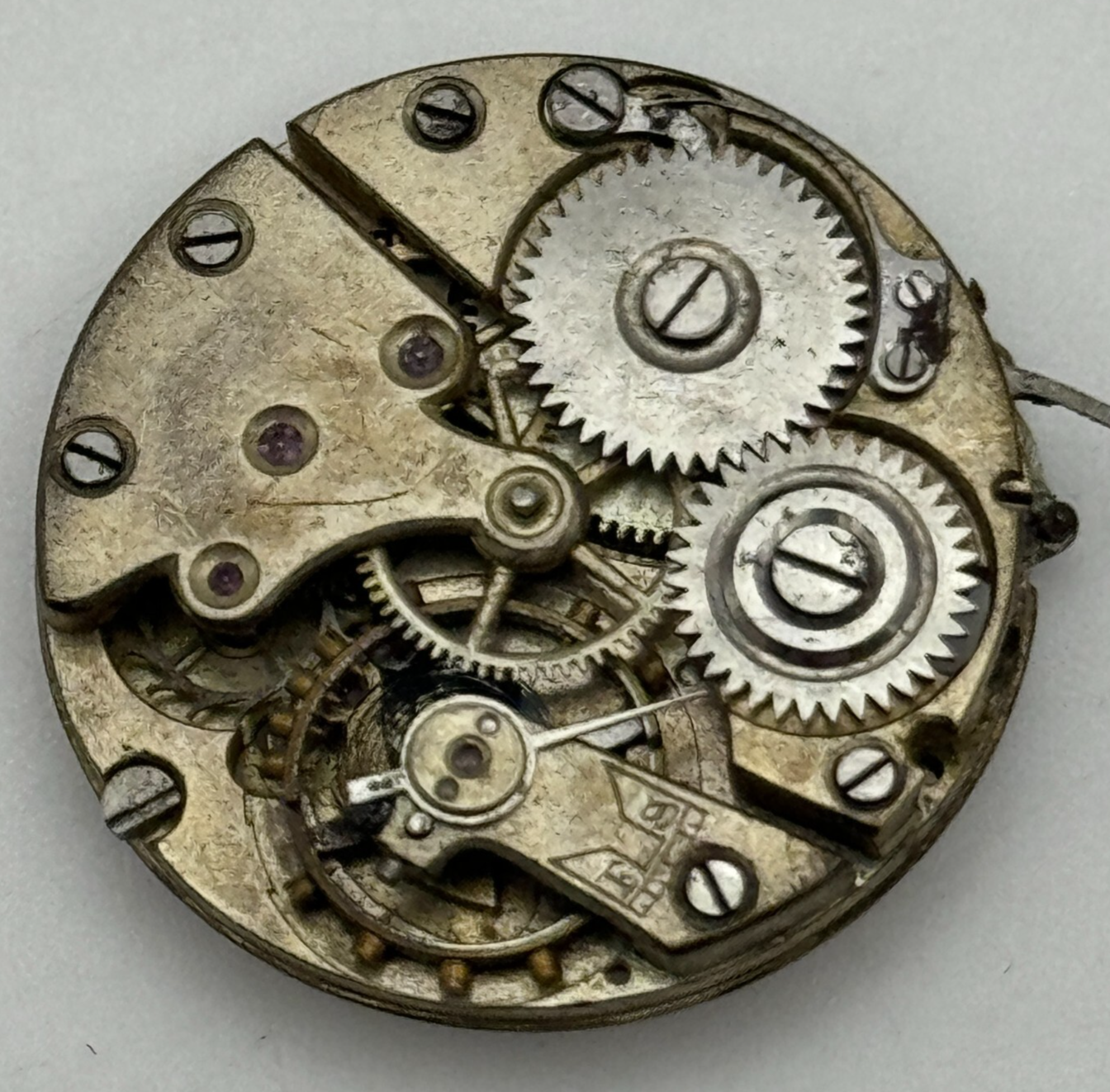 23.6mm Patent 9526935 Interesting Manual Wind Swiss Watch Movement PARTS SPARES