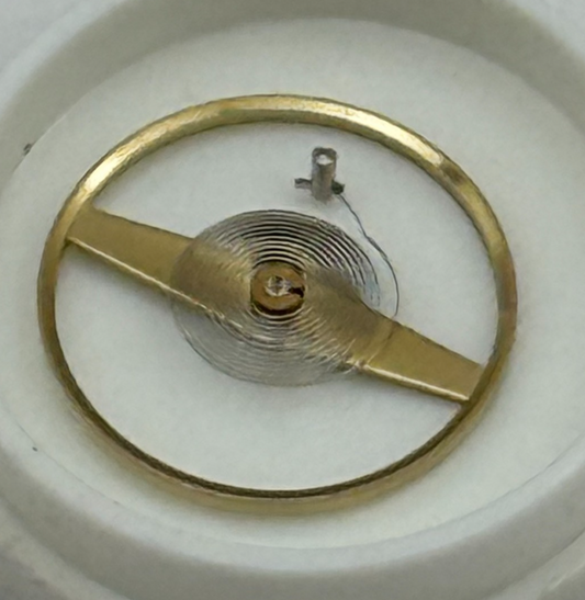 ST 96 Balance Wheel Complete And Spring 11½’’’ 1268 M Watch Movement Parts NOS