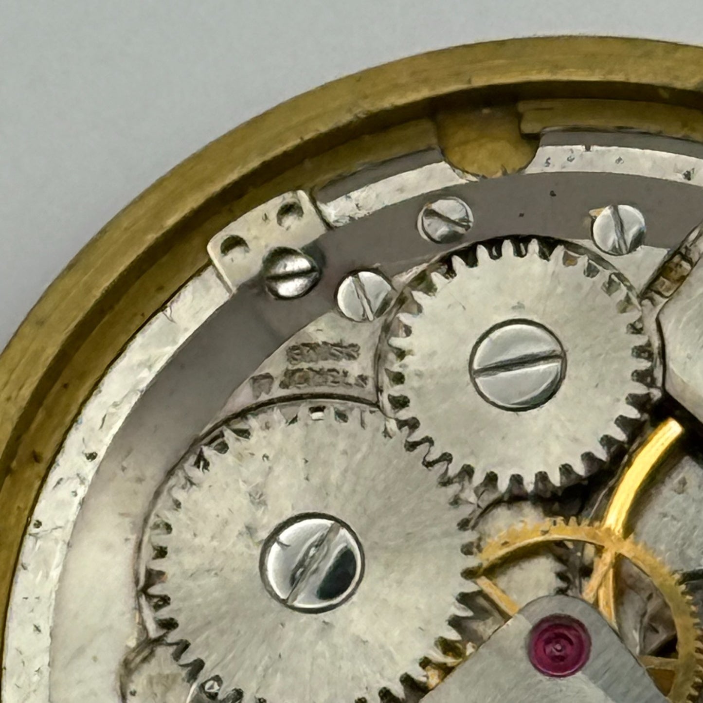 Garrard ETA 2391 Watch Movement Manual Wind Vintage Swiss Parts Repair 30.3mm