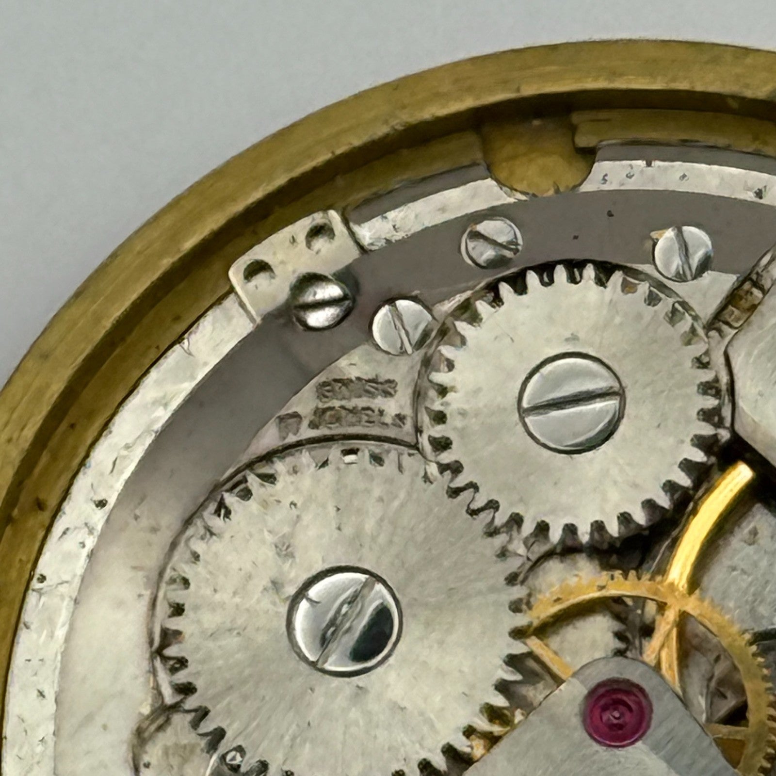 Garrard ETA 2391 Watch Movement Manual Wind Vintage Swiss Parts Repair 30.3mm