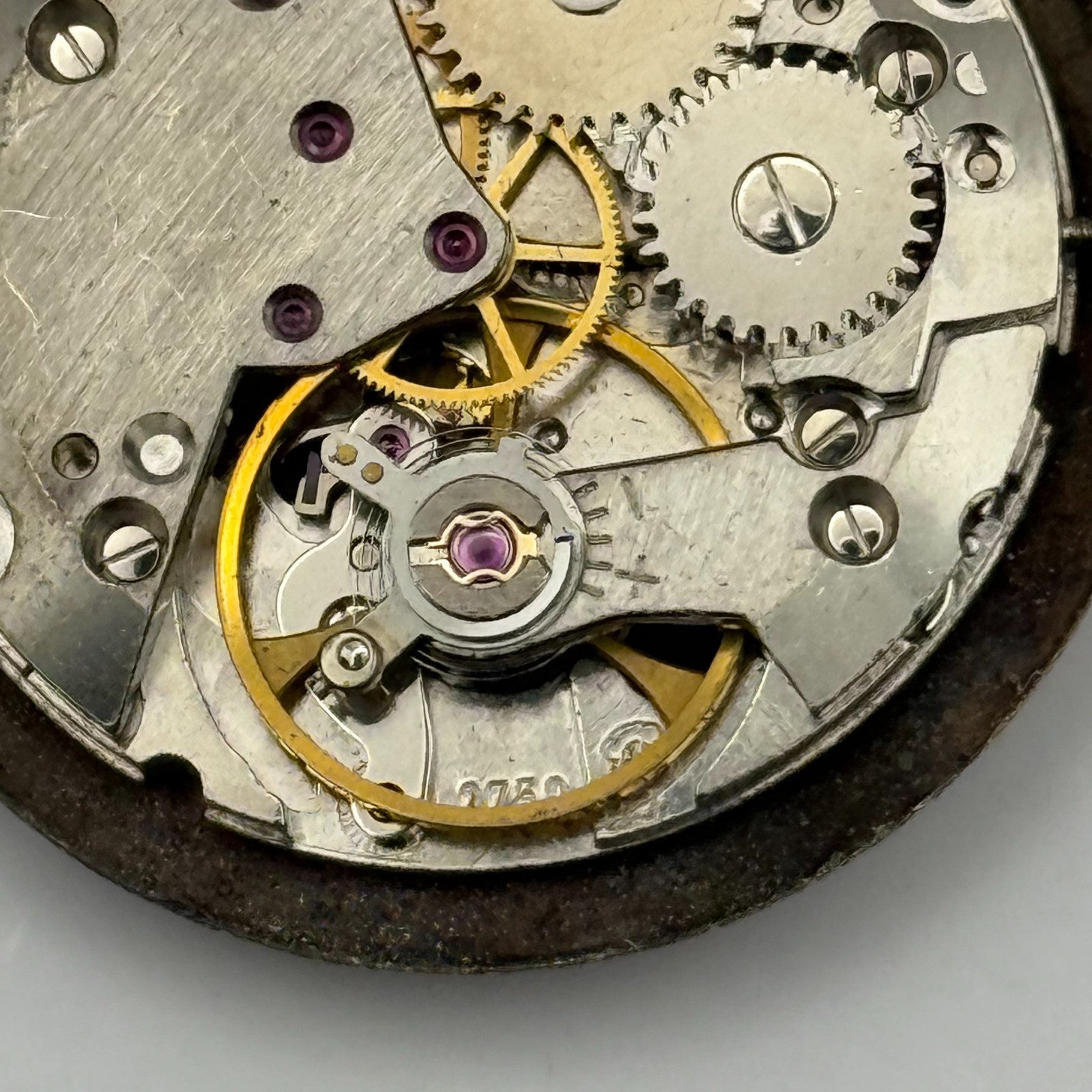ETA 2750 Watch Movement Running Bernex Manual Wind Vintage Parts Repair 25.8mm