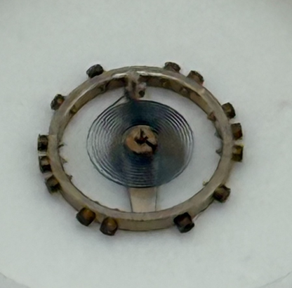 AS 976 1012 Balance Wheel Complete And Spring  532 M Watch Movement Parts NOS