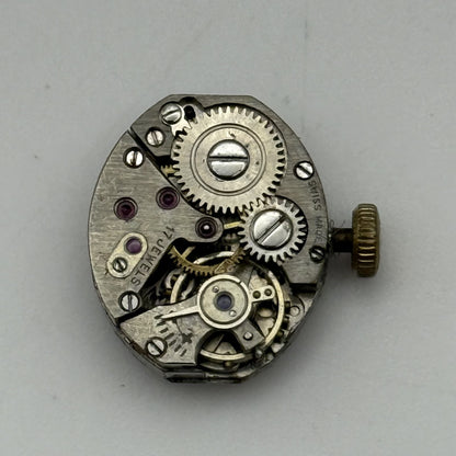 12.8mm Vintage Omer AS 1012 Manual Wind Swiss Watch Movement PARTS REPAIR