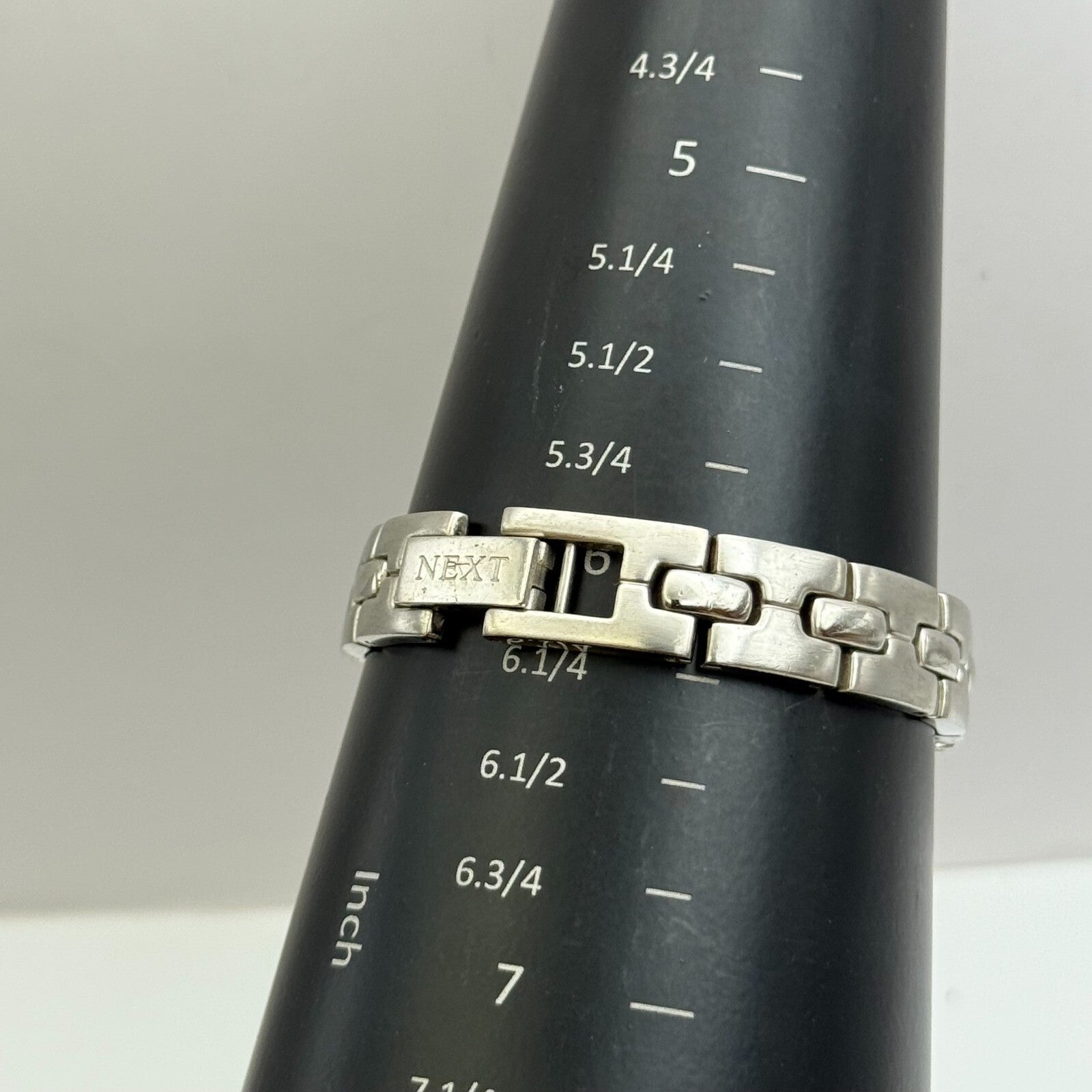 22mm Working Ladies Next M77459 Silver Tone Jewelled Quartz Watch 6 Inches