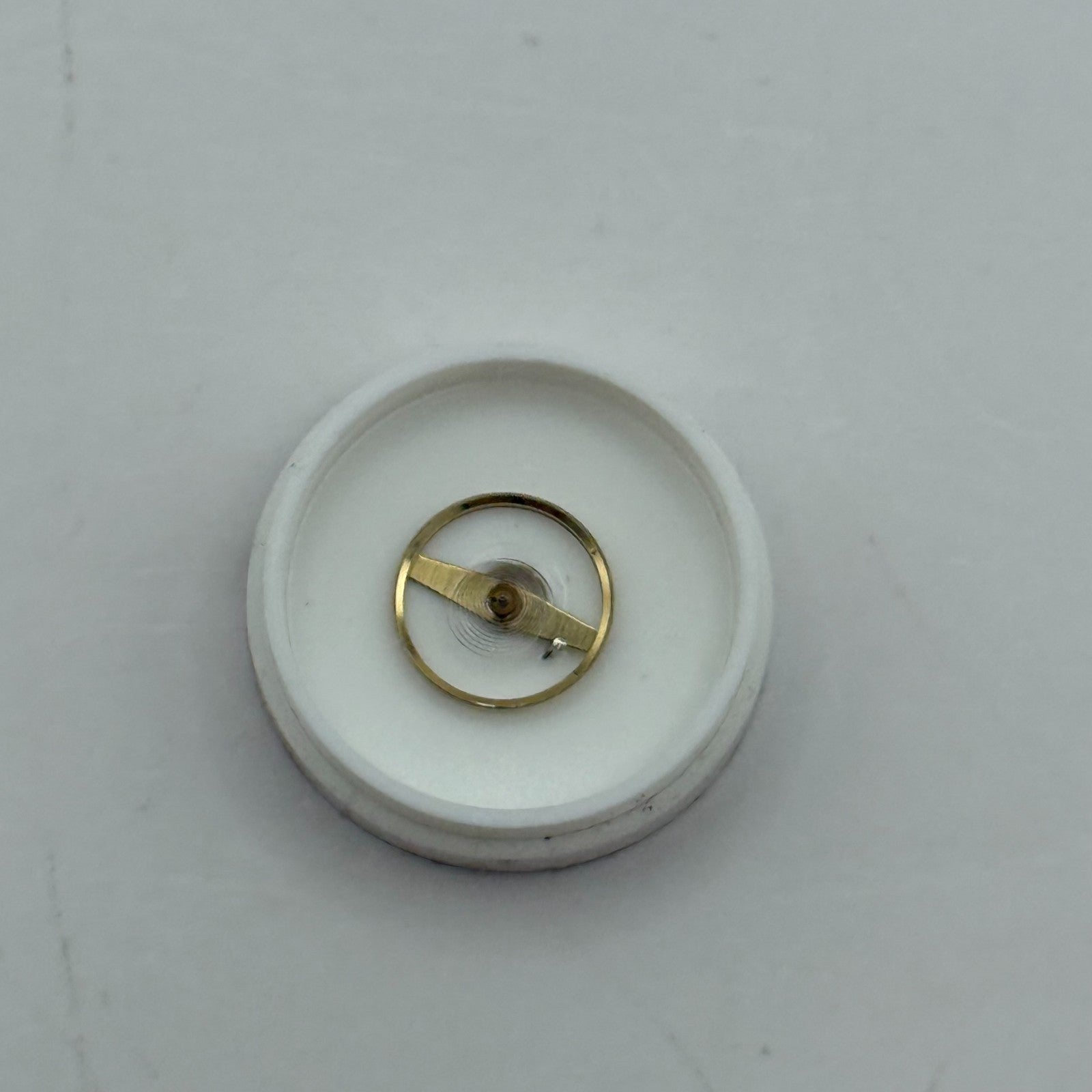 ST 69 Balance Wheel Complete And Spring 6 3/4 8''' 1155 Watch Movement Parts NOS