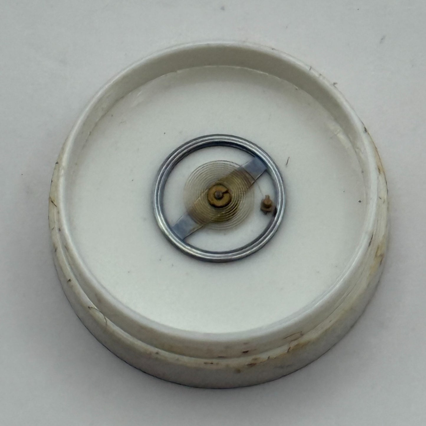 BRAC 2021 Balance Wheel Complete And Spring 5¼’’’  69 M Watch Movement Parts