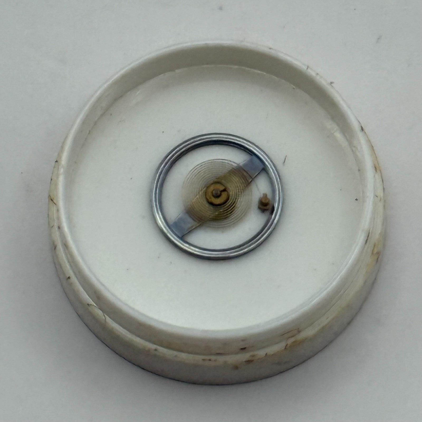 BRAC 2021 Balance Wheel Complete And Spring 5¼’’’  69 M Watch Movement Parts