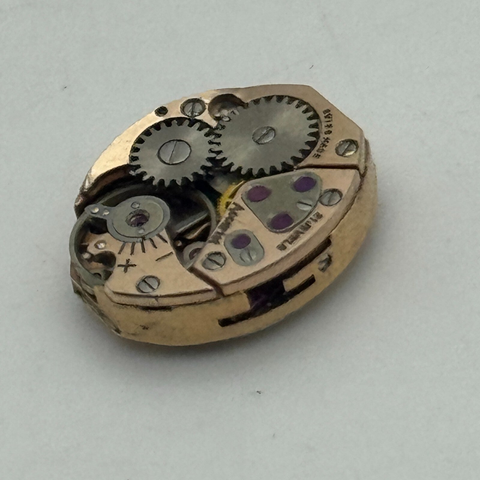12.9mm Ladies Accurist ETA 2485 Manual Wind Watch Movement Swiss Vintage PARTS