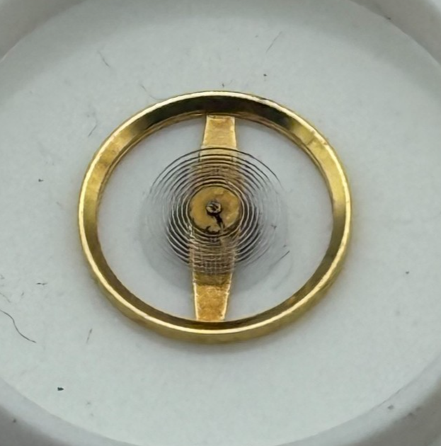 BFG 927 Balance Wheel Complete And Spring 6 3/4 - 8''' Watch Movement Parts 