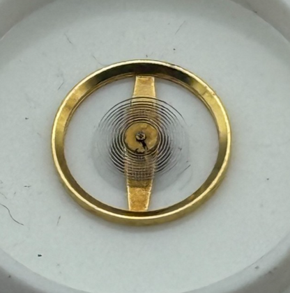 BFG 927 Balance Wheel Complete And Spring 6 3/4 - 8''' Watch Movement Parts 