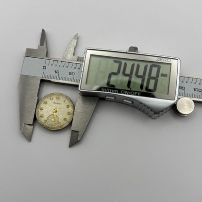 Audax 180 Watch Movement Manual Wind Vintage Swiss Parts Repair Spares 24.4mm