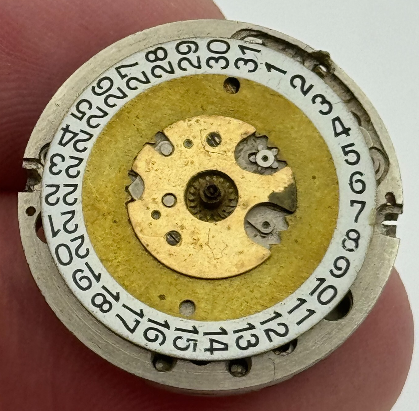 23.8mm F.Mauthe 612 German Manual Wind 17 Jewels Watch Movement Vintage PARTS