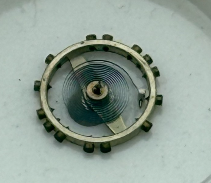 AS 976 1012 Balance Wheel Complete And Spring Renata 29 M Watch Movement Parts 