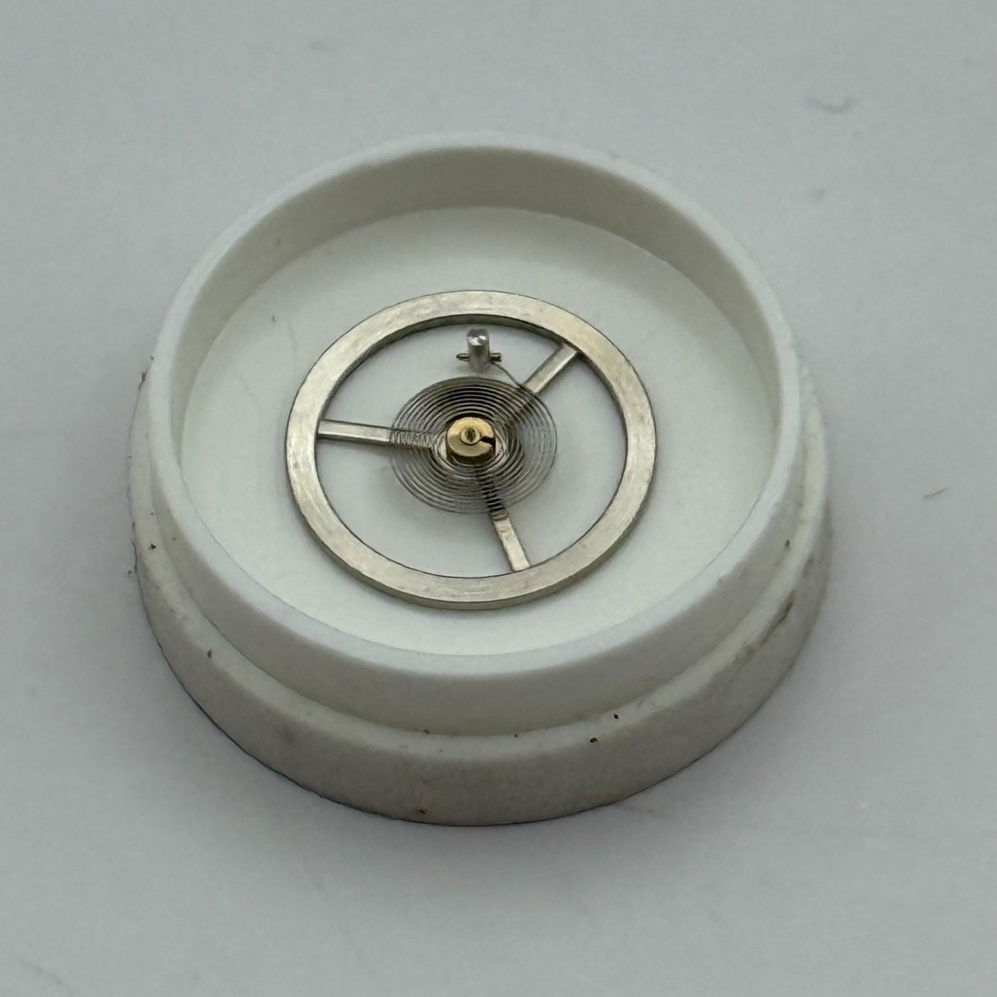 EB 8021 Balance Wheel Complete And Spring 10 1/2’’’ 1253 Watch Movement Parts