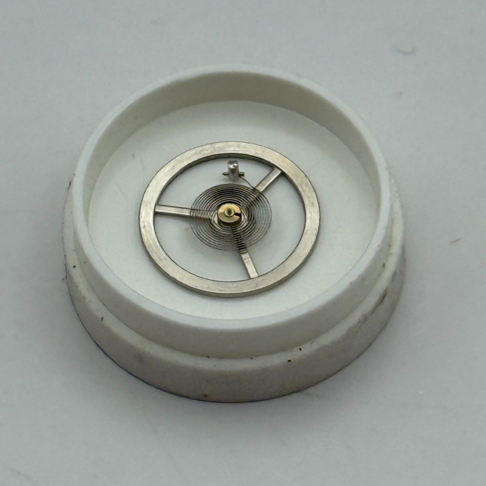 EB 8021 Balance Wheel Complete And Spring 10 1/2’’’ 1253 Watch Movement Parts