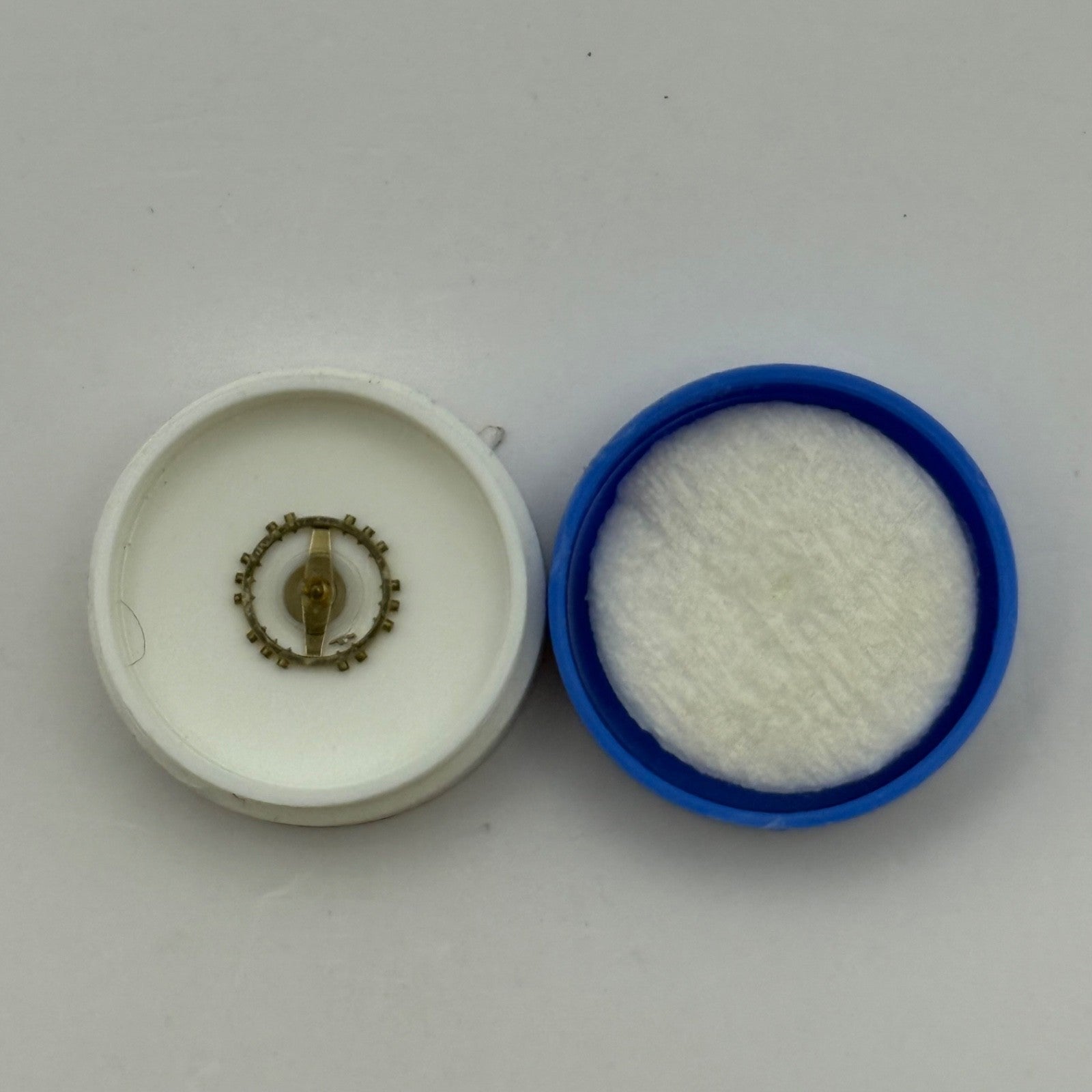 Femga 45 Balance Wheel Complete And Spring 5 1/2''' 1005 M Watch Movement Parts 