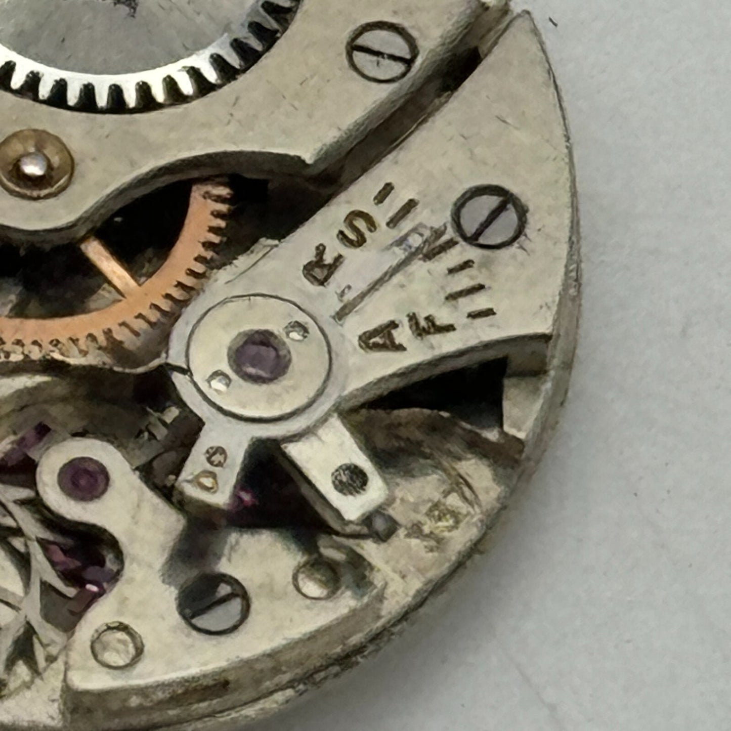 19.7mm H Samuel Acme Lever Cal 357 Manual Wind Swiss Watch Movement PARTS REPAIR