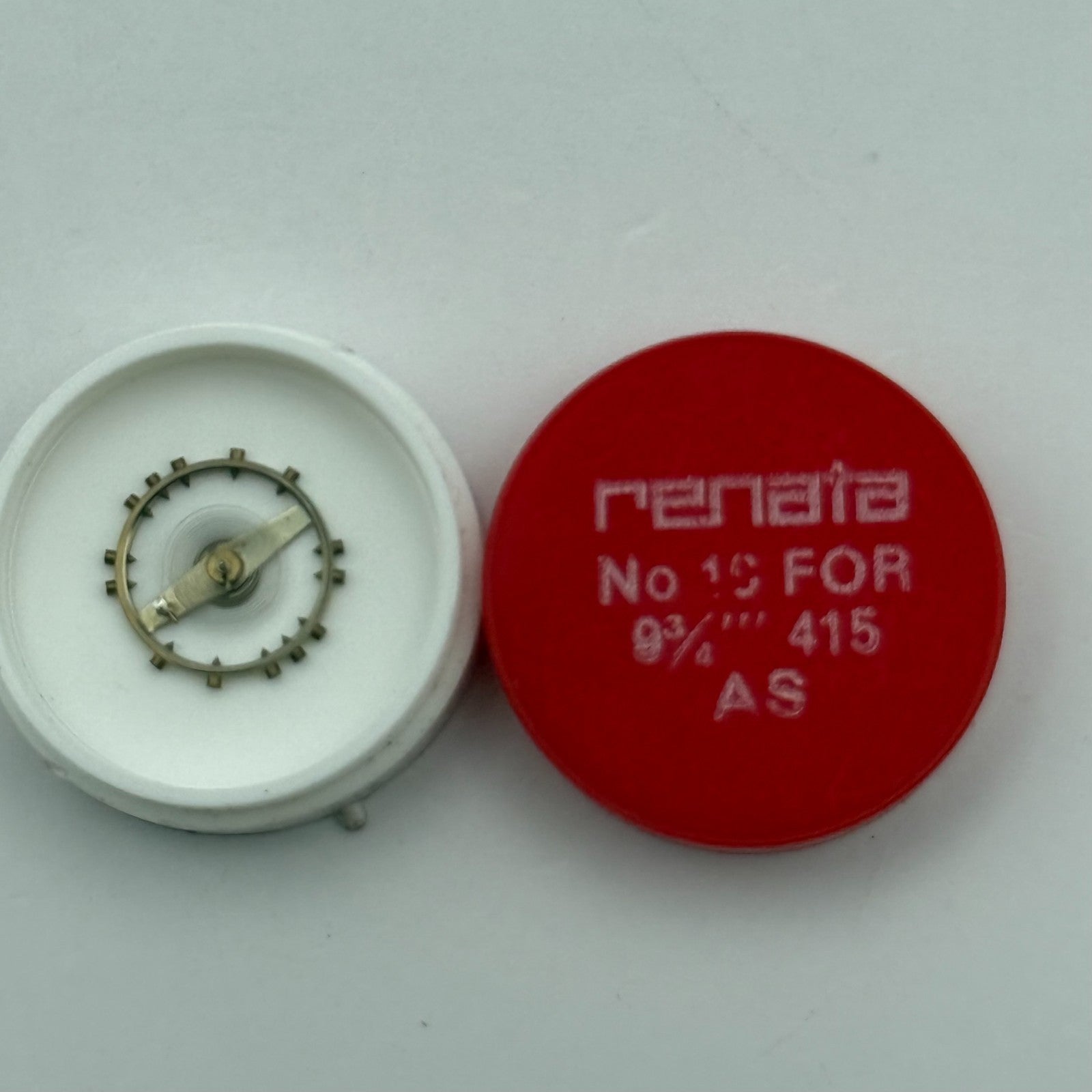 AS 415 Balance Wheel Complete And Spring 9¾’’’ 19 Watch Movement Parts NOS 