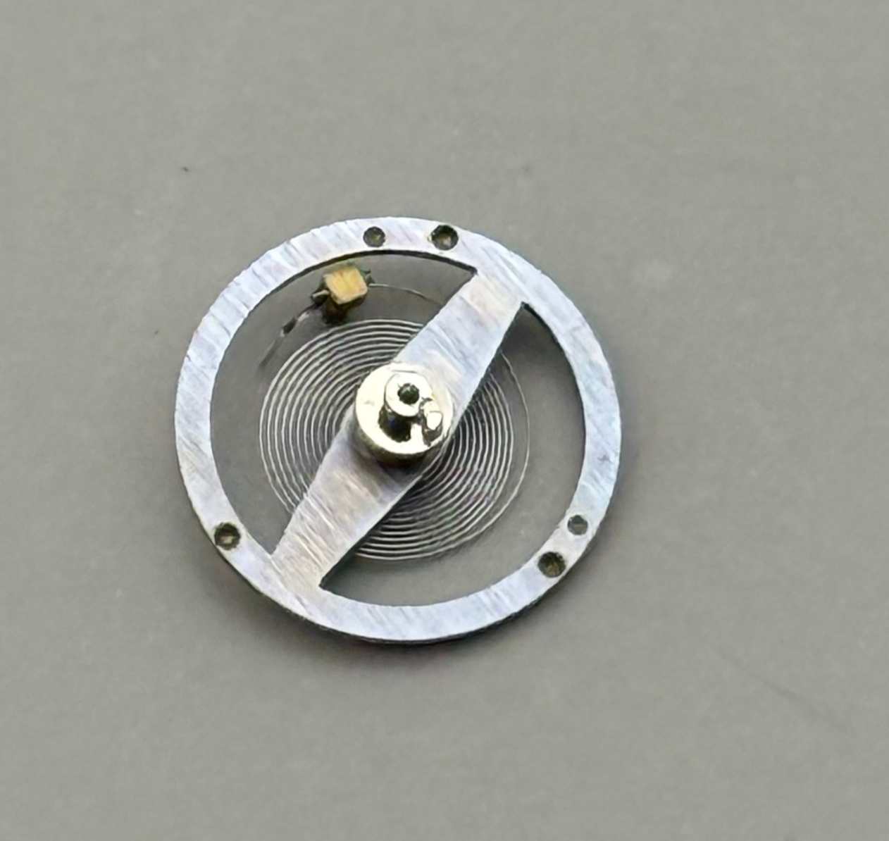 Brac 2021 2051 Balance Wheel Complete And Spring 69 M Watch Movement Parts NOS