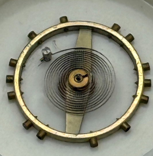 FHF 67 675 Balance Wheel Complete And Spring Inca 1469 M Watch Movement Parts
