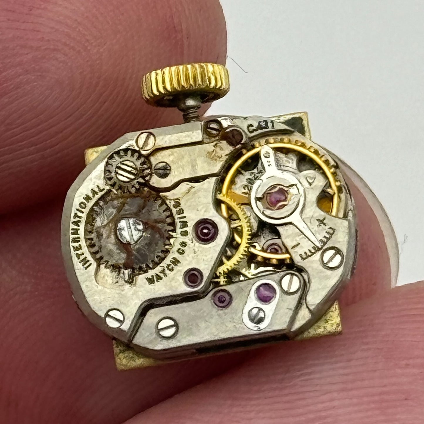 11.6mm Ladies International Watch Co IWC Cal 431 Mechanical Watch Movement PARTS