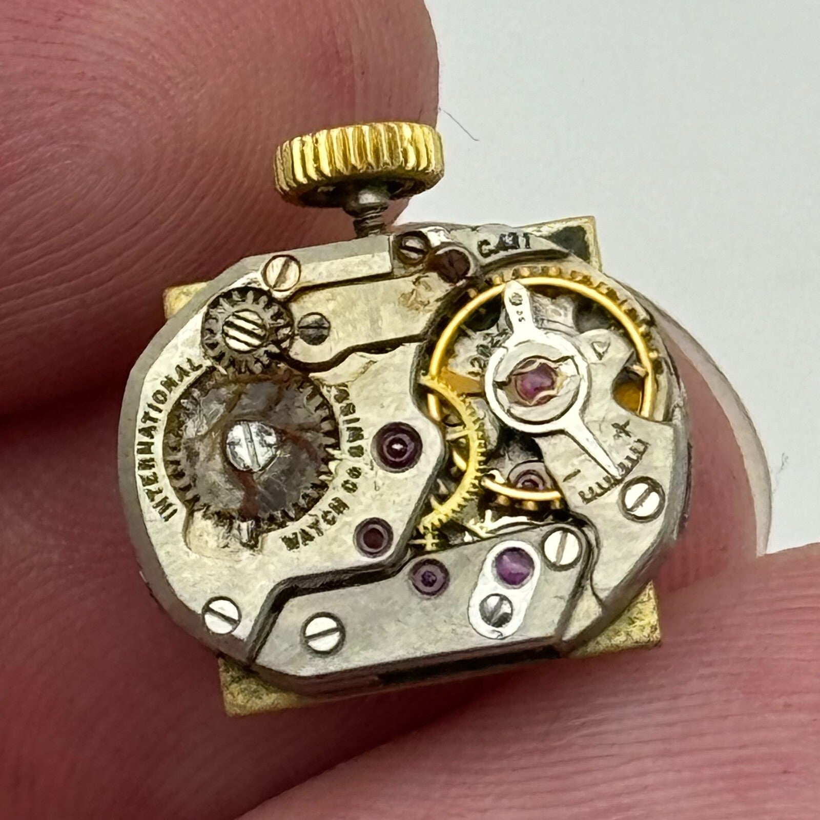 11.6mm Ladies International Watch Co IWC Cal 431 Mechanical Watch Movement PARTS