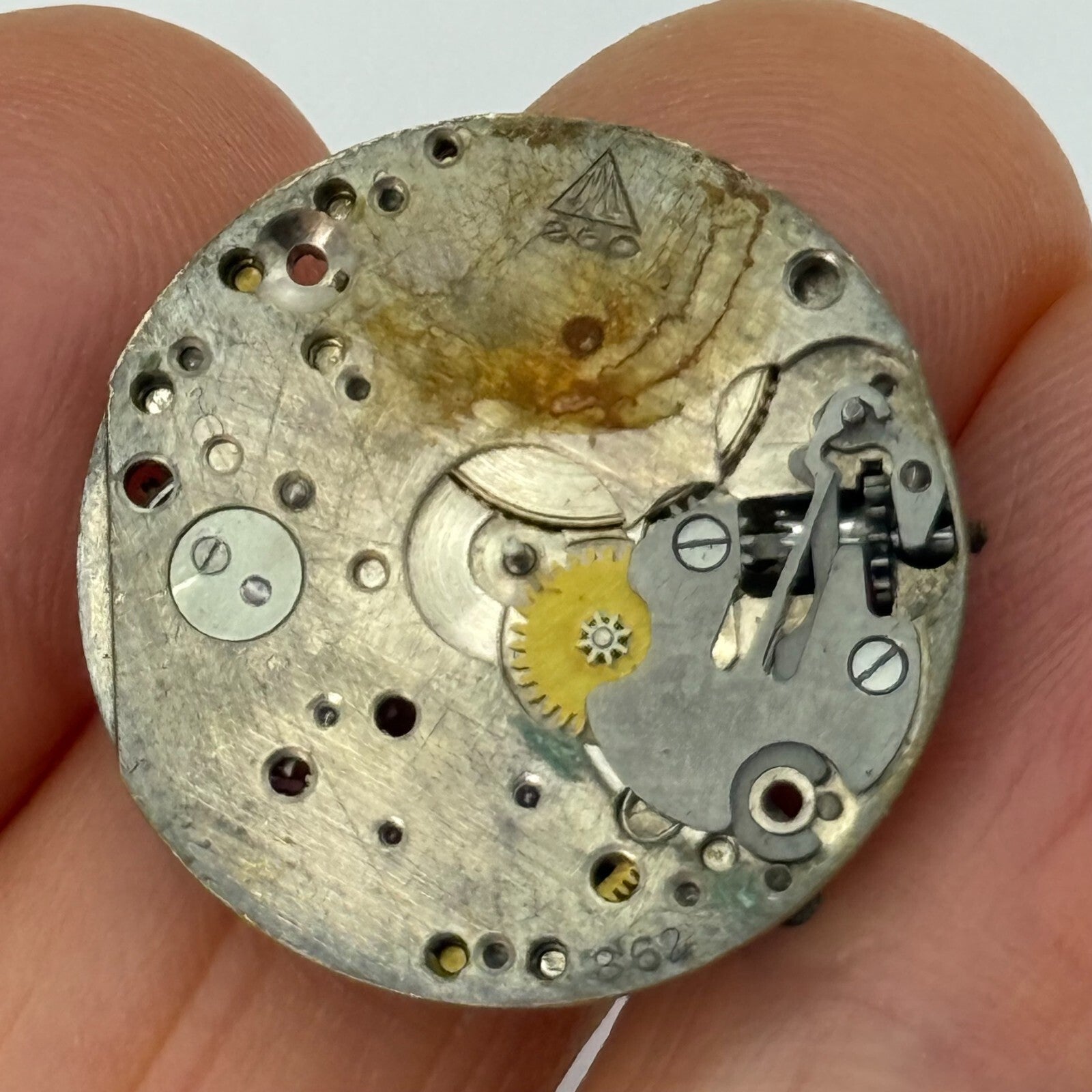 21.9mm Vintage Cal 260 Swiss Made Manual Wind Watch Movement PARTS REPAIR