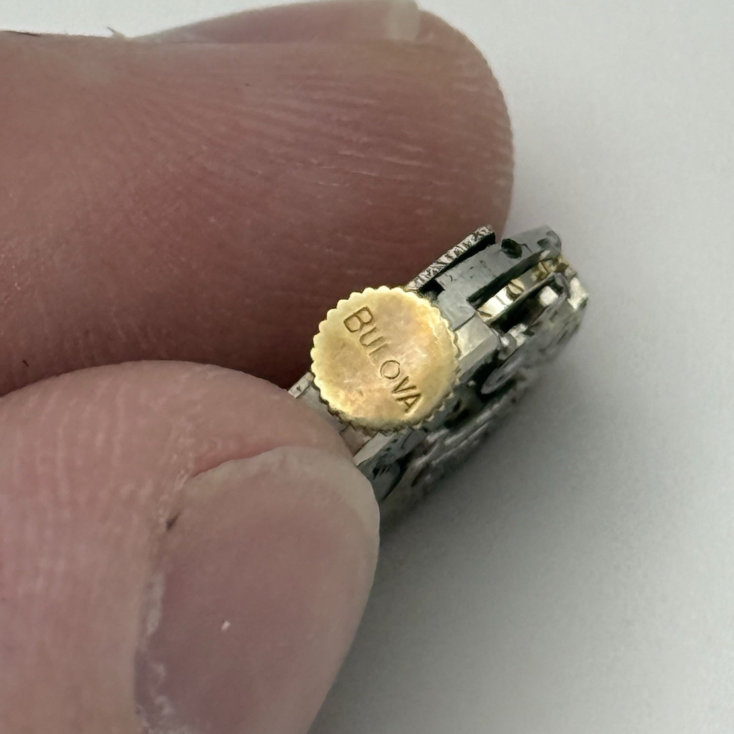 13.1mm Running Vintage Ladies Bulova 5AD Manual Wind Swiss Watch Movement PARTS