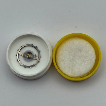 EB 8021 Balance Wheel Complete And Spring 10 1/2''' 1253 Watch Movement Parts