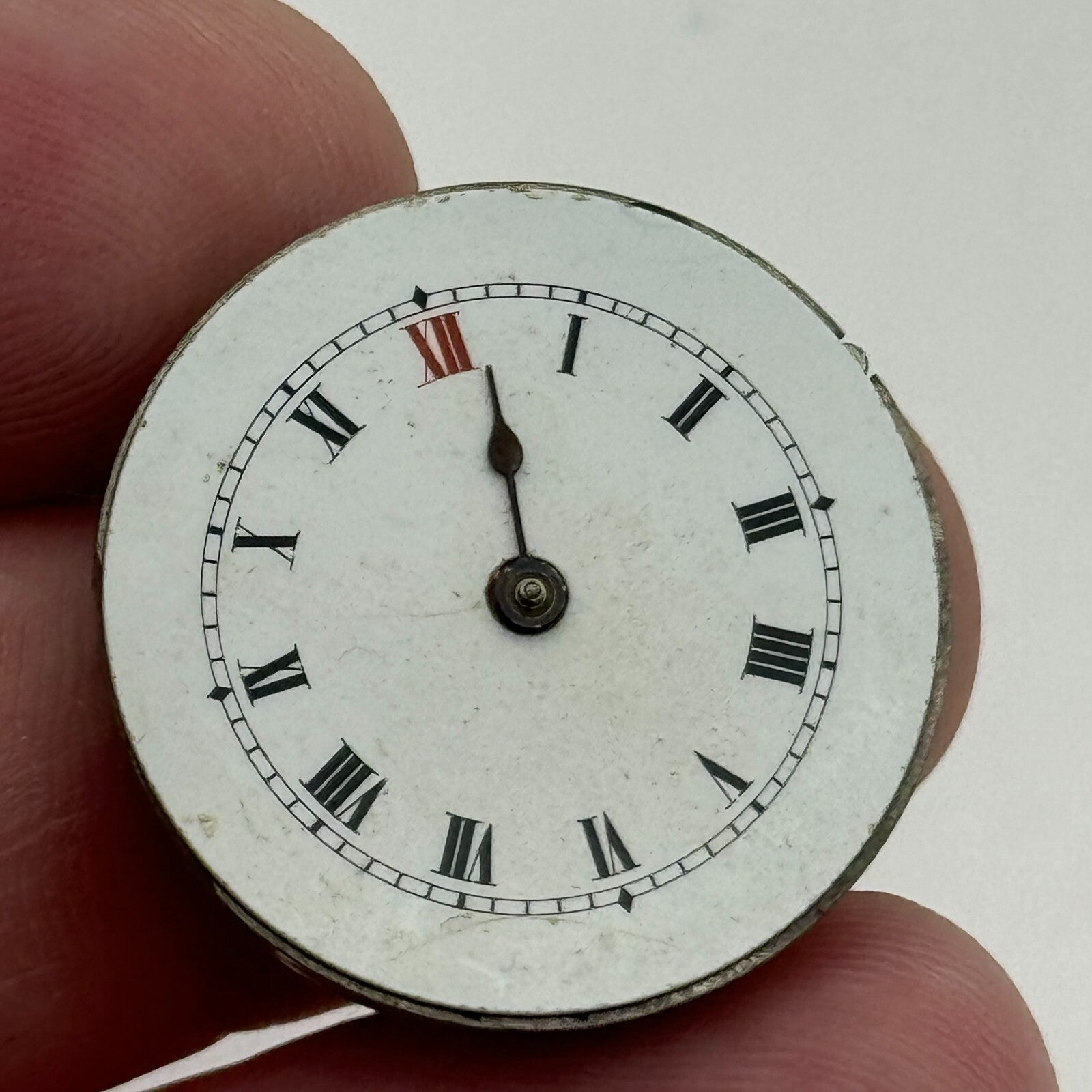 25mm Unidentified Balance Ok Quality Trench Watch Movement Manual Wind PARTS