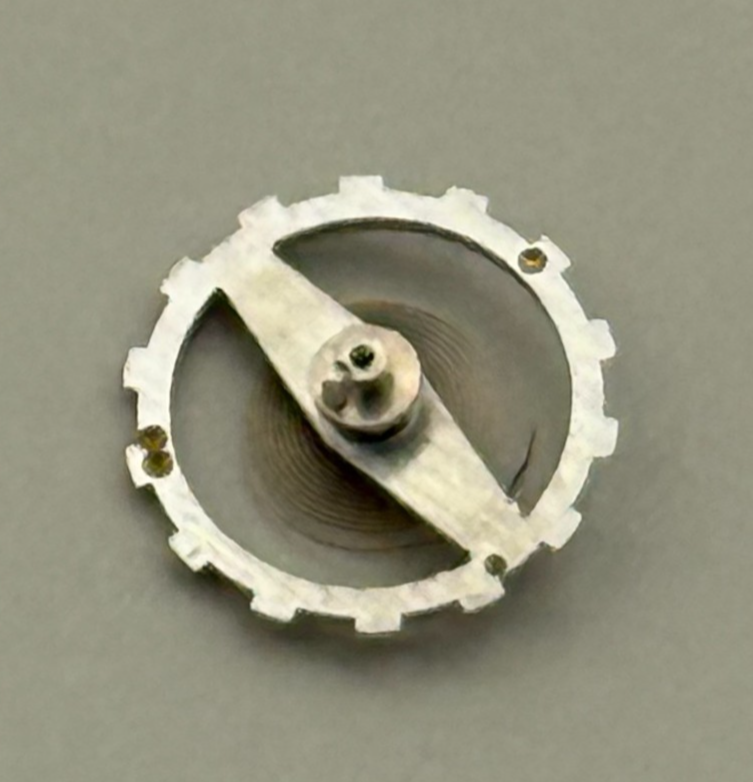 Brac 2061 Balance Wheel Complete And Spring Renata 457 Watch Movement Parts NOS 
