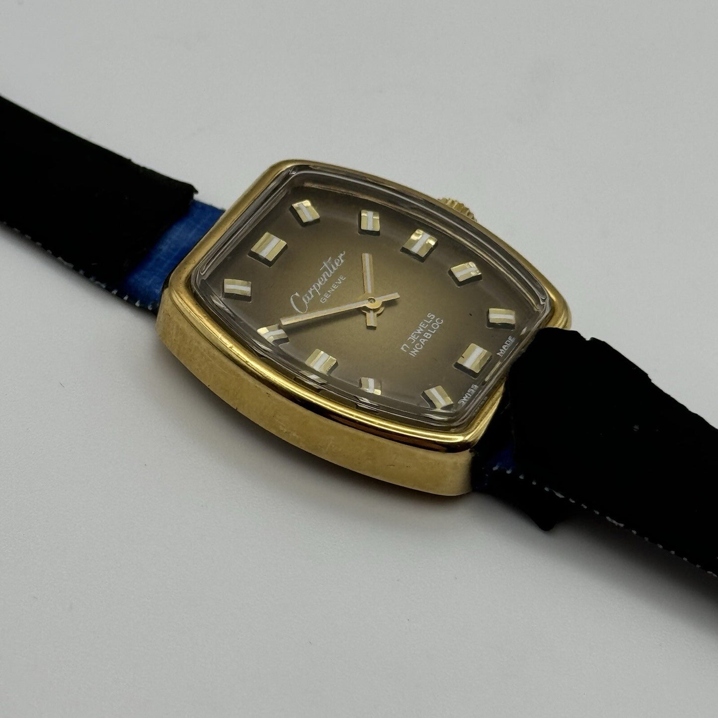 26mm Ladies New Old Stock Carpentier Geneve Manual Wind Watch WORKING TO SERVICE