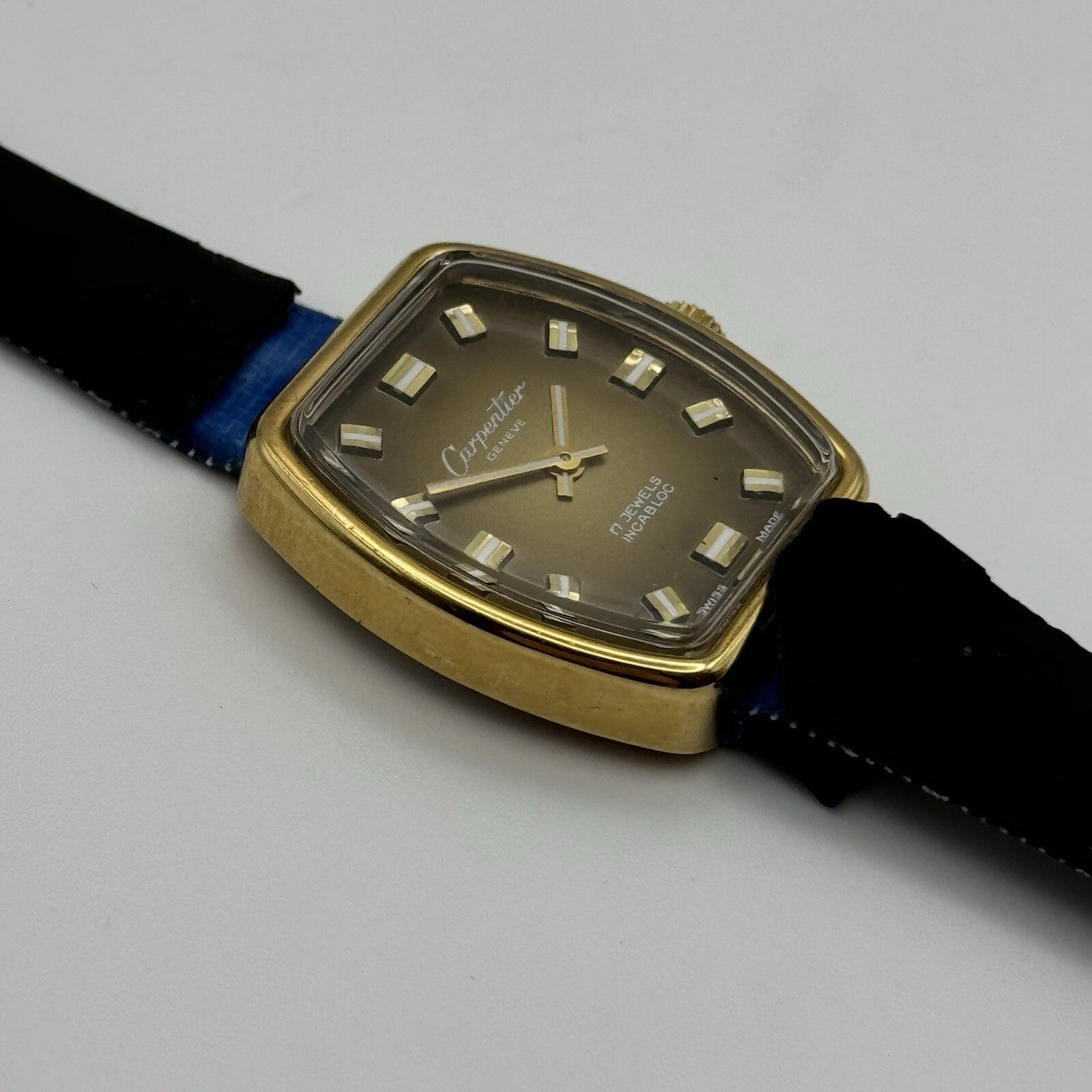 26mm Ladies New Old Stock Carpentier Geneve Manual Wind Watch WORKING TO SERVICE