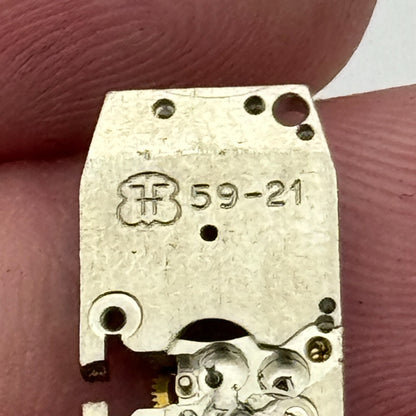 9mm Ladies FHF 59-21 Balance Intact Manual Wind Swiss Watch Movement PARTS SPARE