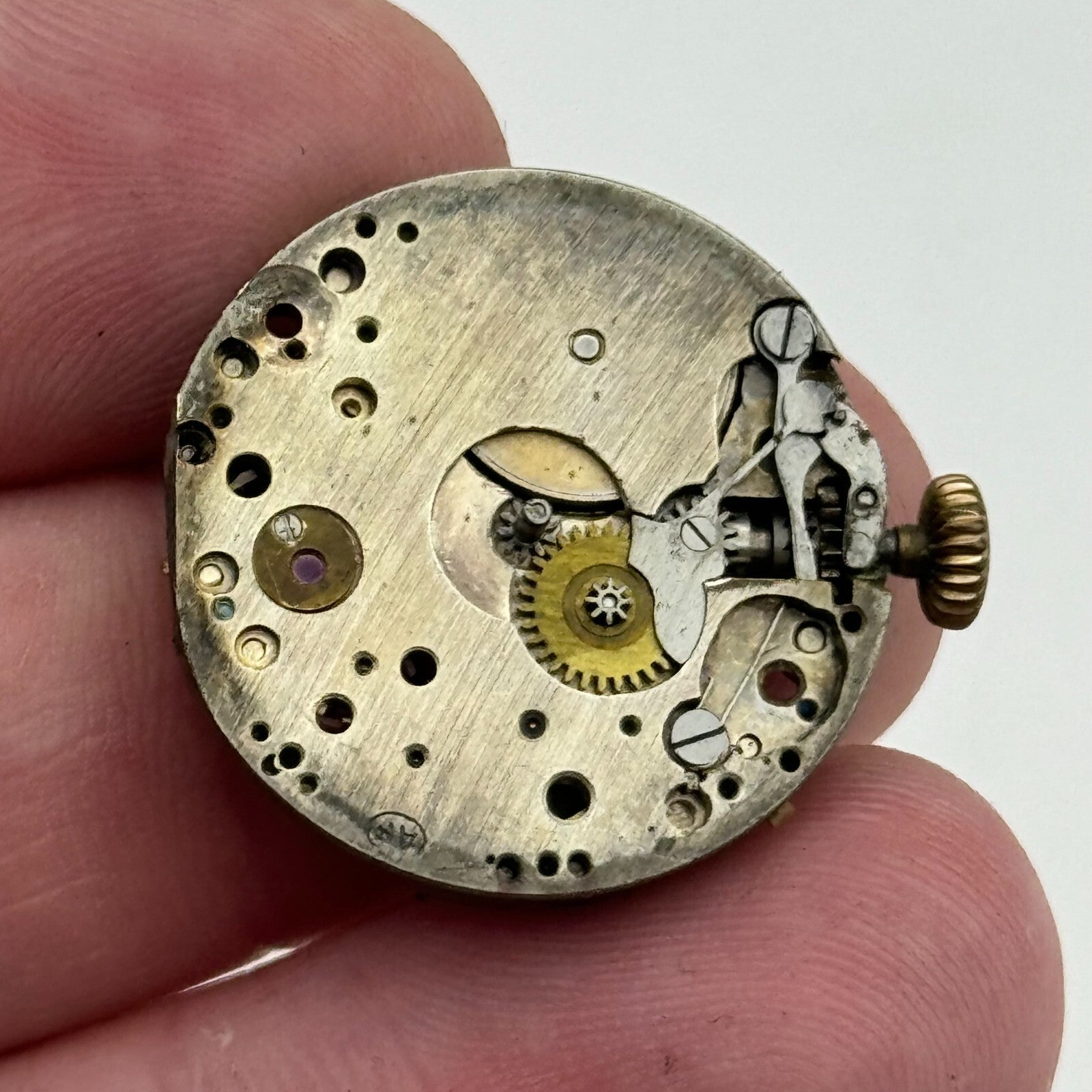 23.5mm AS A Schild Balance Intact Trench Watch Movement Manual Wind Swiss PARTS