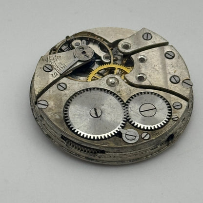 25.4mm Unidentified Roman Numerals Trench Watch Movement Manual Wind PARTS SPARE