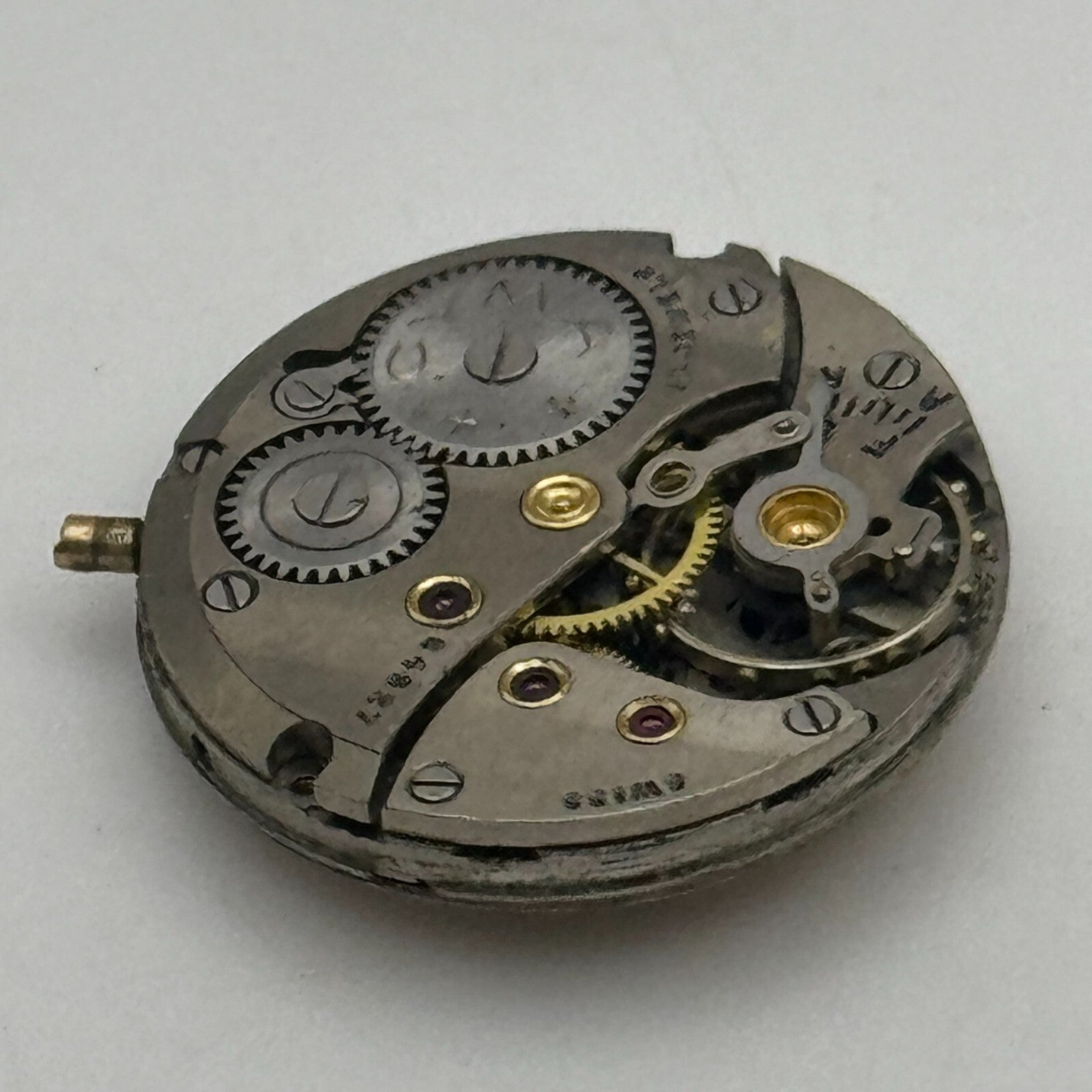 19.7mm Cyma Ref 424k Sub Seconds Manual Wind Watch Movement Swiss Vintage PARTS