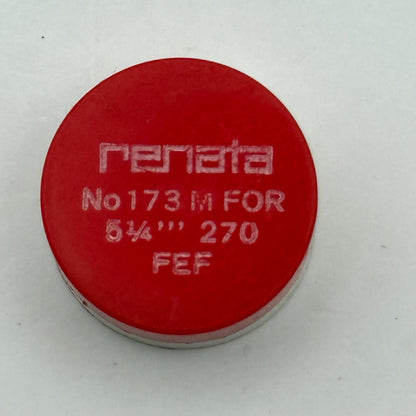 FEF 270 Balance Wheel Complete And Spring  5¼’’’ 173 M Watch Movement Parts NOS