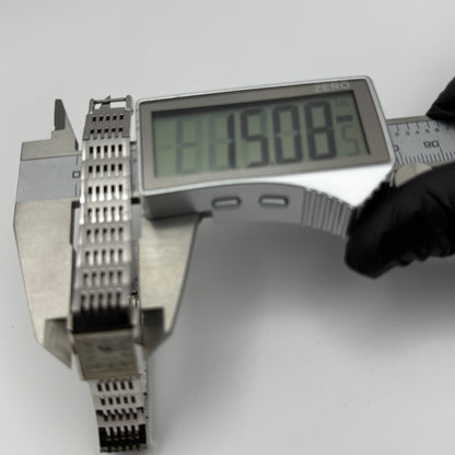 15mm Vintage Rotary 17 Jewels Silver Tone Panel Manual Wind Watch PARTS / REPAIR