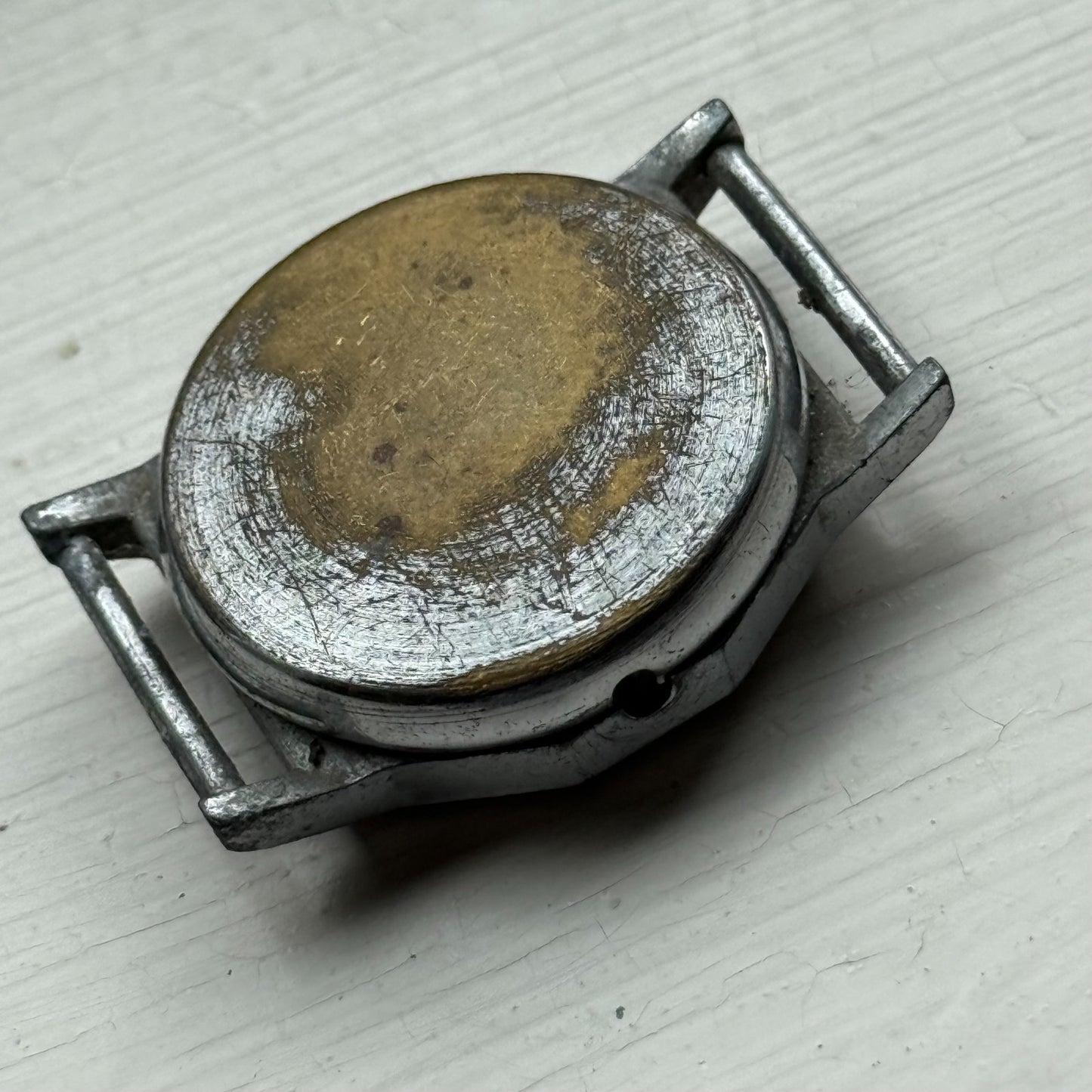 31mm Men's Vintage Shock Proof  Ever Swiss Made Manual Wind Watch PARTS REPAIR