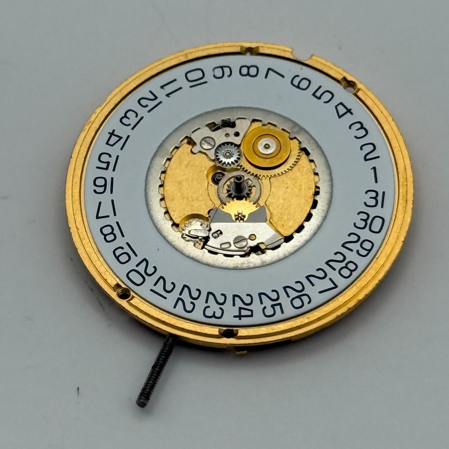 ETA 955.112 Quartz Watch Movement 7 Jewels Swiss Vintage Parts Repair 26.1mm