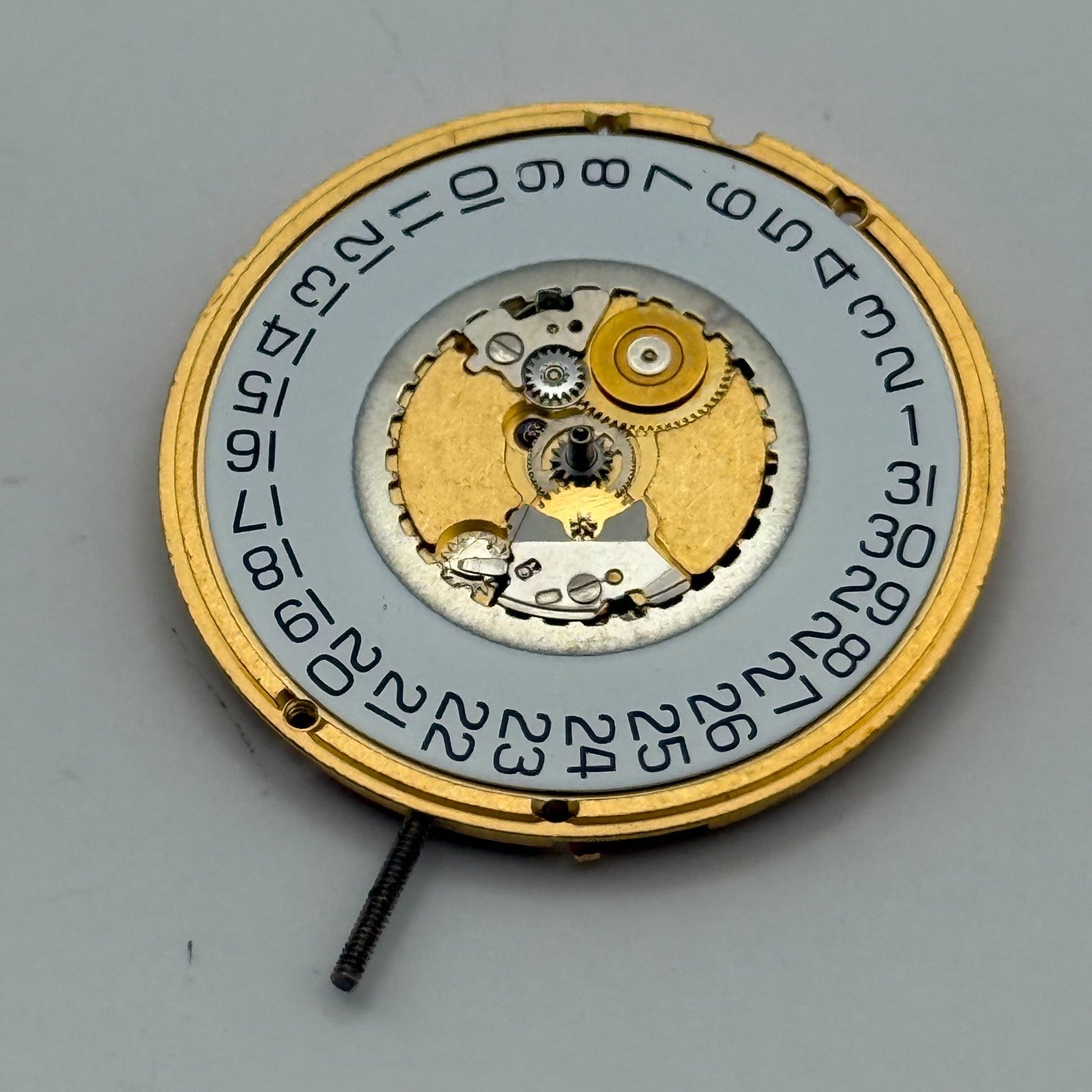 ETA 955.112 Quartz Watch Movement 7 Jewels Swiss Vintage Parts Repair 26.1mm