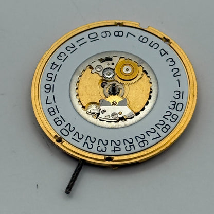 ETA 955.112 Quartz Watch Movement 7 Jewels Swiss Vintage Parts Repair 26.1mm