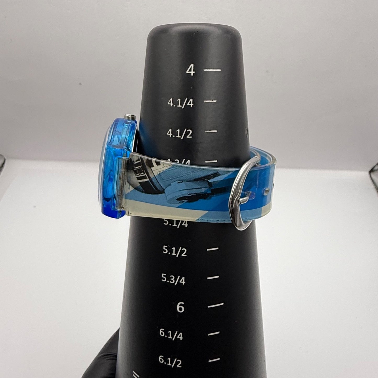 34mm Working RARE Zeon R2-D2 Lucasfilm LTD Blue 34mm Quartz Watch New Battery