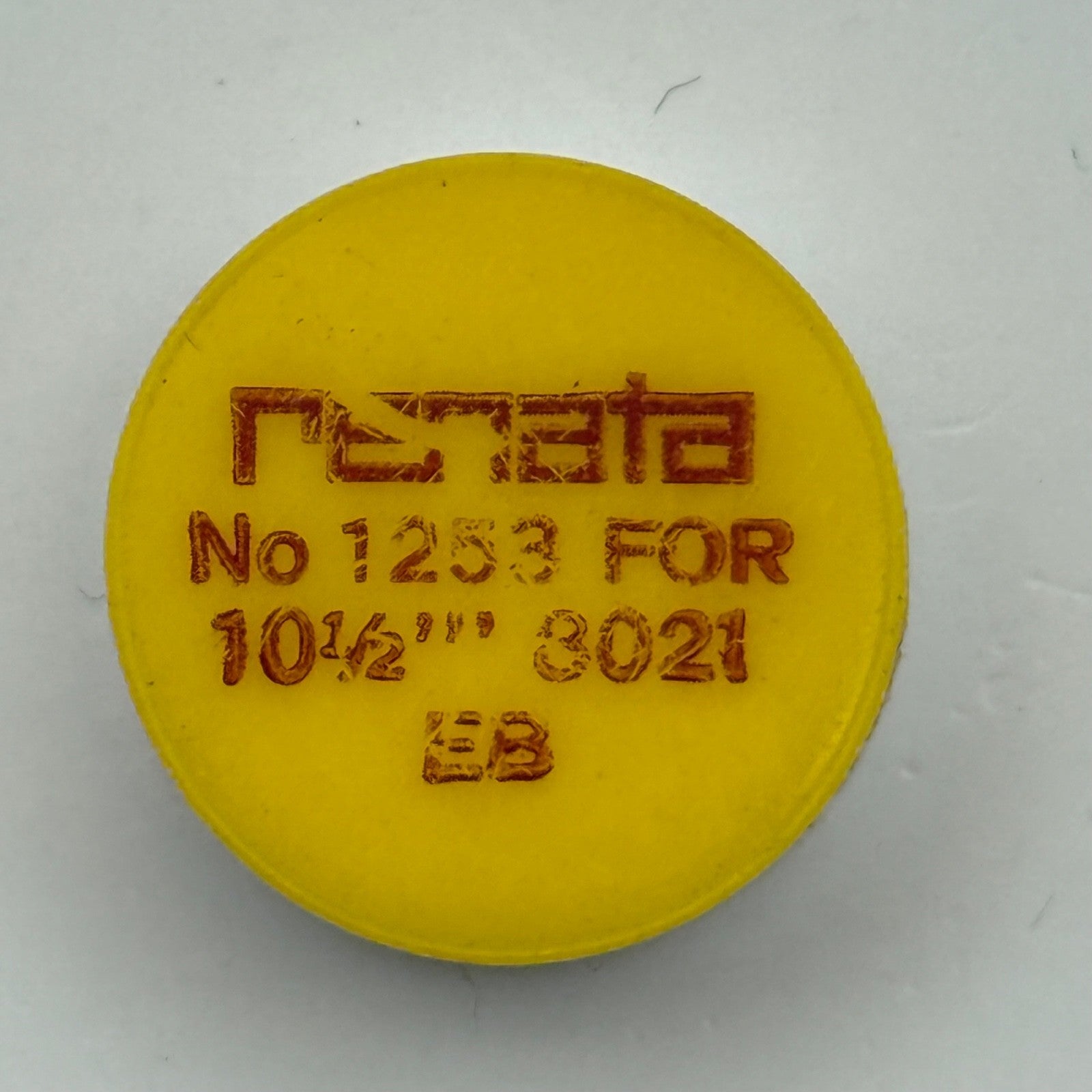 EB 8021 Balance Wheel Complete And Spring 10 1/2''' 1253 Watch Movement Parts