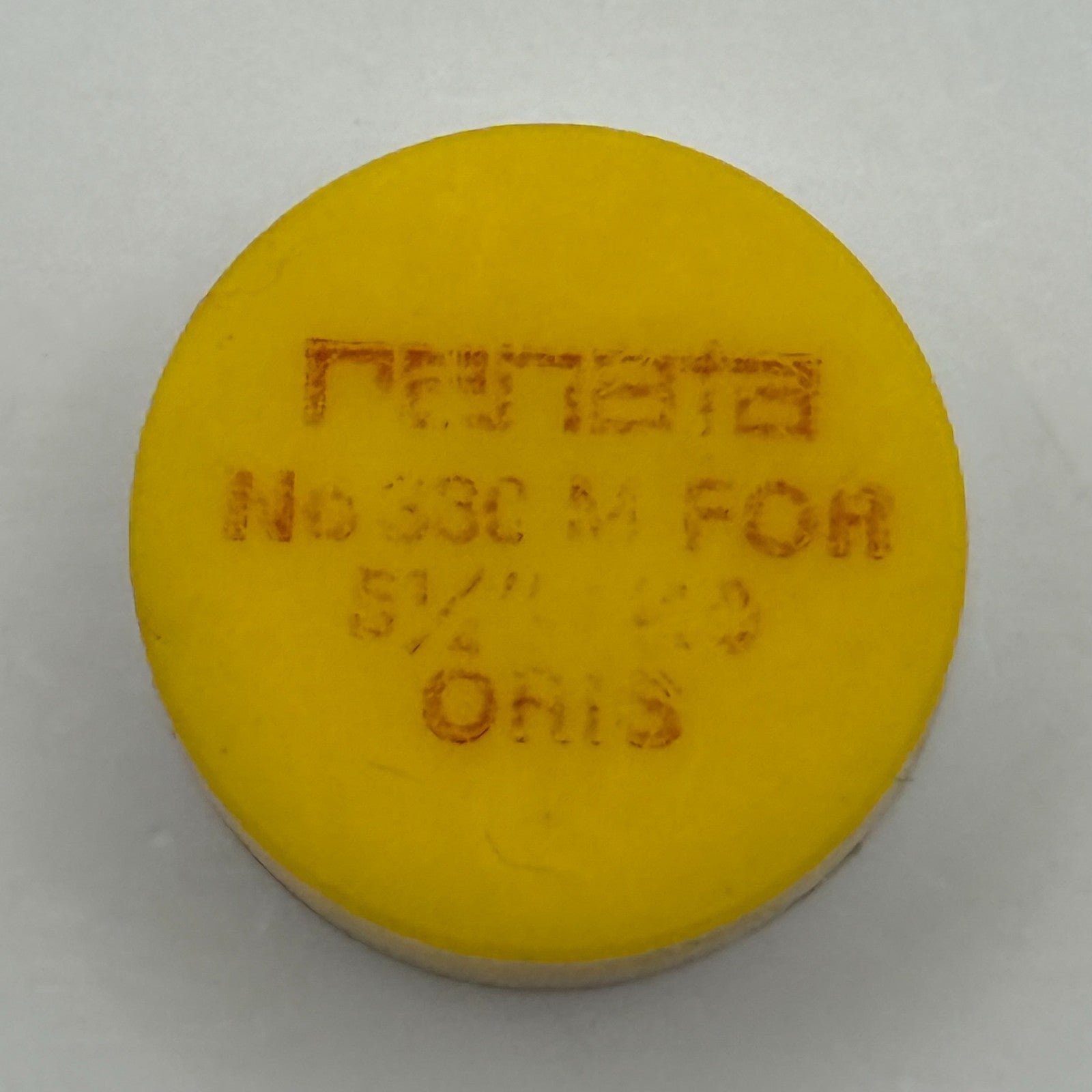 Oris 410 Balance Wheel Complete And Spring  5¼’’’ 330 M Watch Movement Parts NOS