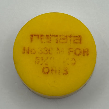 Oris 410 Balance Wheel Complete And Spring  5¼’’’ 330 M Watch Movement Parts NOS