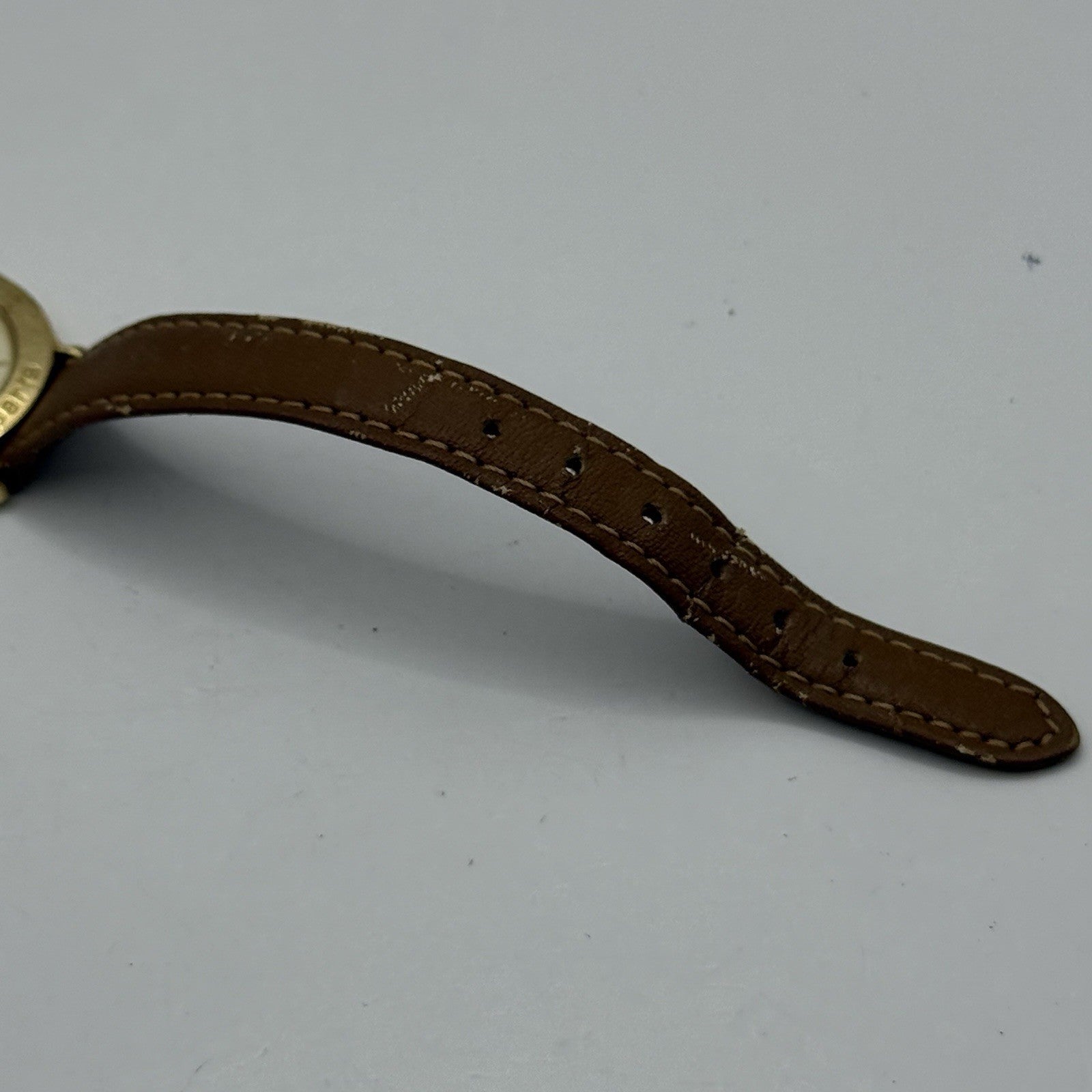 25mm Working Ladies Vintage Courreges Paris 4N01-0220 Gold Plated Quartz Watch