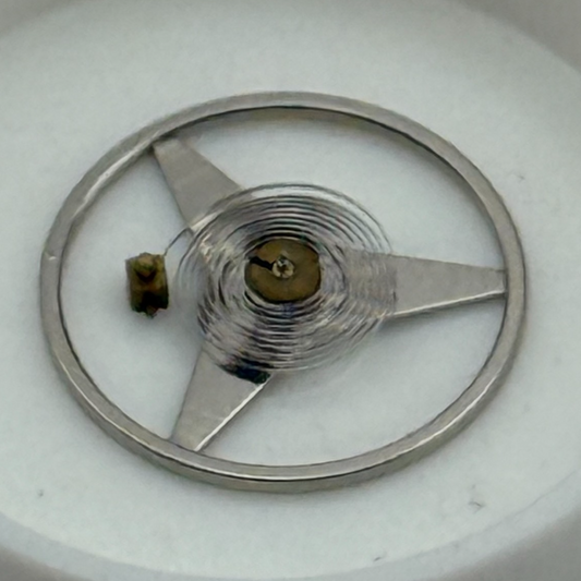Brac 2100 Balance Wheel Complete And Spring 9¼’’’ 1862 M Watch Movement Parts 